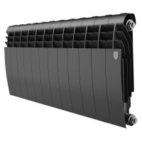 Радиатор Royal Thermo 350 х 12 секций BiLiner Noir Sable биметаллический секционный